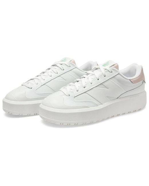 New Balance White Ct302 Stone' for men
