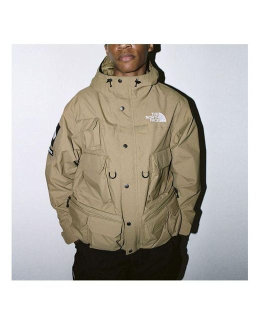 Supreme X The North Face Cargo Jacket in Brown for Men | Lyst UK