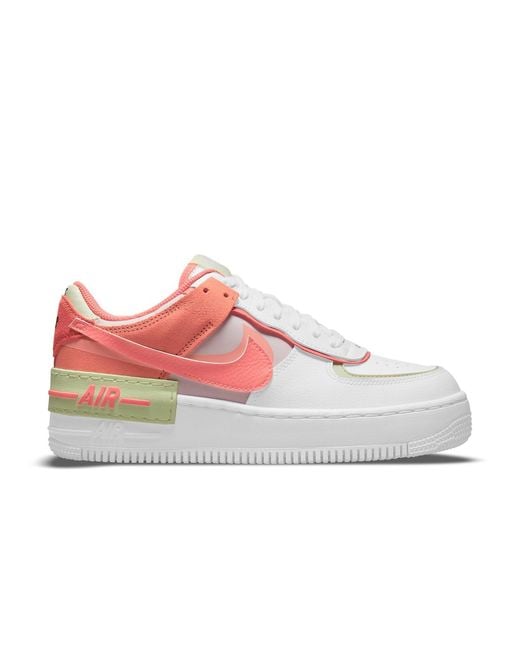 Nike White (Wmns) Air Force 1 Shadow Magic Ember'
