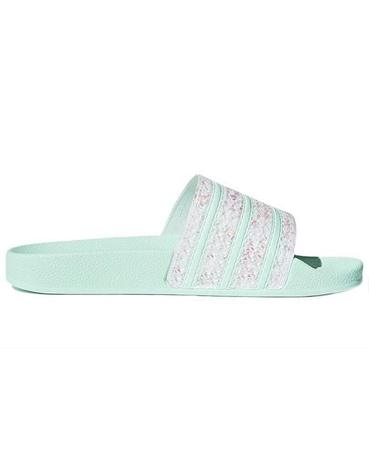 Adidas Blue (Wmns) Adilette 'Peppermint'