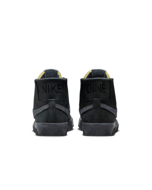 Nike Black X Di'Orr Greenwood Sb Blazer Mid 'Dark Smoke' for men