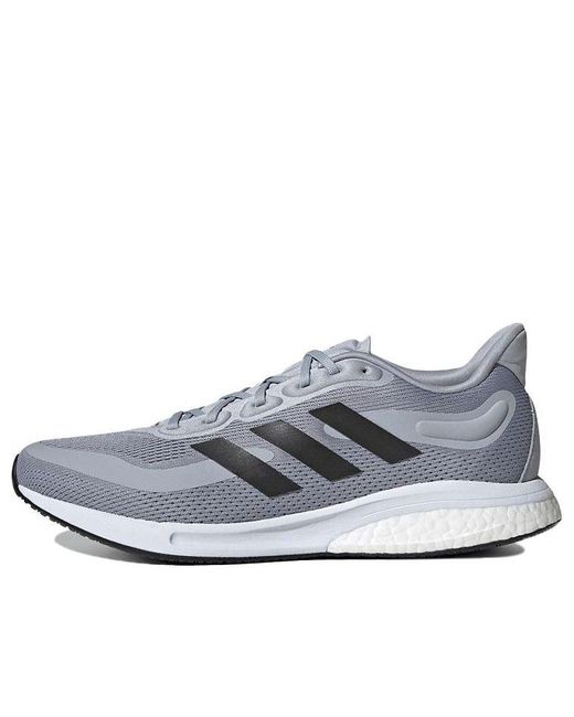 Adidas Gray Supernova 'Halo' for men