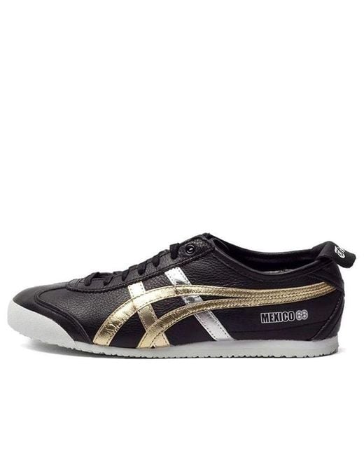 Onitsuka Tiger Black Mexico 66 Metallic' for men