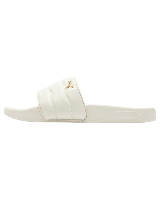 PUMA White (Wmns) Lead Cat 2.0 Puffy 'Pristine Ivory'