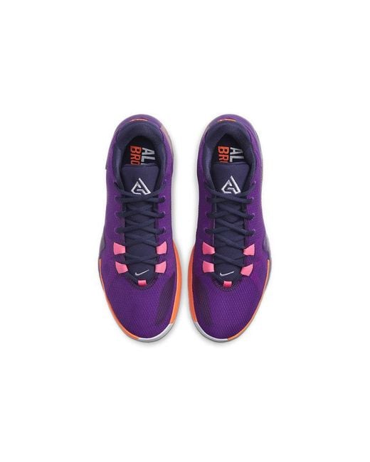 Nike Purple Nba 2K20 X Zoom Freak 1 'All Bros 4' Gamer Exclusive for men