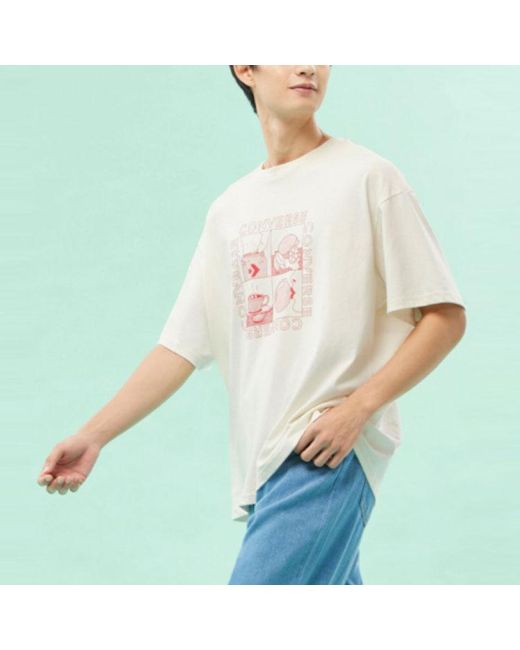 Converse White Sensory Graphic T-Shirt for men