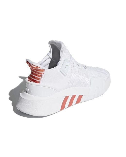 Adidas White Eqt Bask Adv 'Triple' for men
