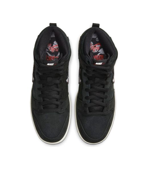 Nike Black X Oski Sb Dunk High Label' for men