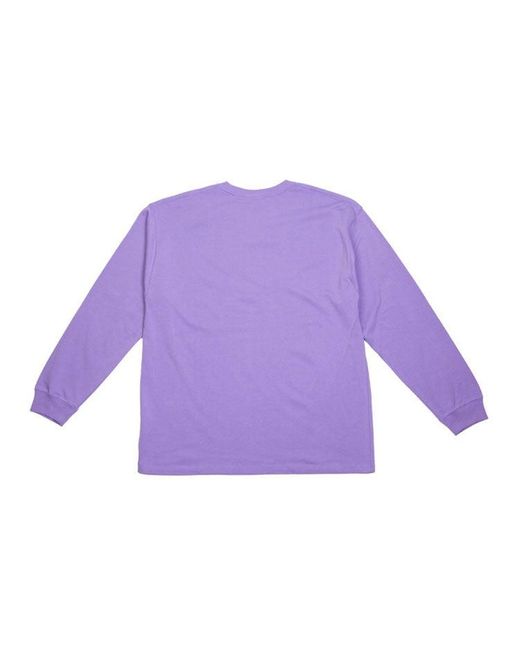 Nike Purple Nrg Acg Ls Tee Casual Sports Round Neck Pullover Space for men