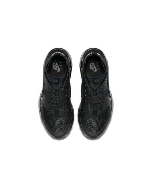 Nike Black Air Huarache Run Ultra 'Triple' for men