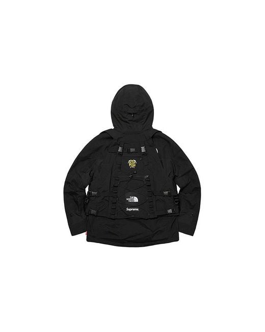 Supreme Black X The North Face Ss20 Week 3 Vest Interchange Jacket