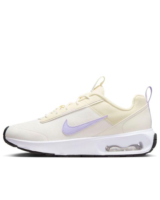 Nike White Air Max Intrlk Lite Shoes