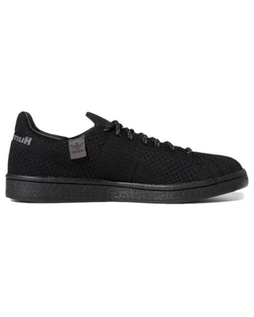 Adidas Black X Pharrell Superstar Primeknit Future' for men