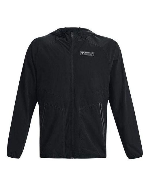 Under Armour Blue Project Rock Unstoppable Jacket for men