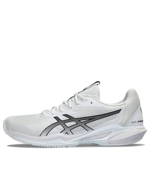 Asics White Solution Speed Ff 3 for men