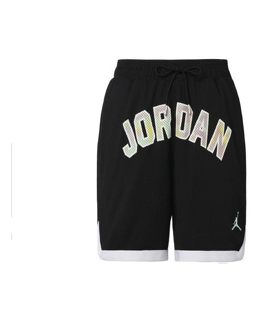 Nike Black Alphabet Logo Breathable Sports Shorts for men