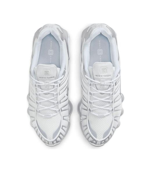 Nike White (Wmns) Shox Tl Chrome'