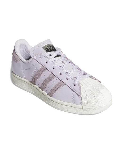 adidas Originals Adidas Superstar 'legacy Purple Tint' in White | Lyst