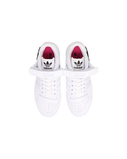 Adidas White X Atmos Forum Low for men