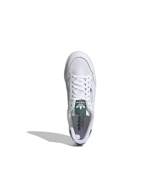 Adidas White Continental 80 Collegiate' for men