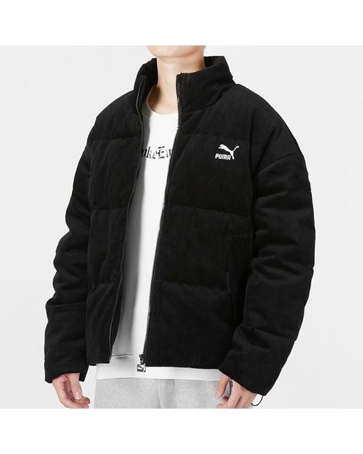 PUMA Black Classics Oversized Puffer Jacket for men