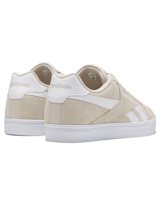 Reebok White Royal Complete 3 Low Sneakers