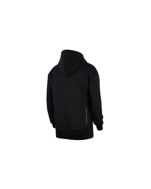 Nike Black Sportswear Logo Casual Pullover Sports for men
