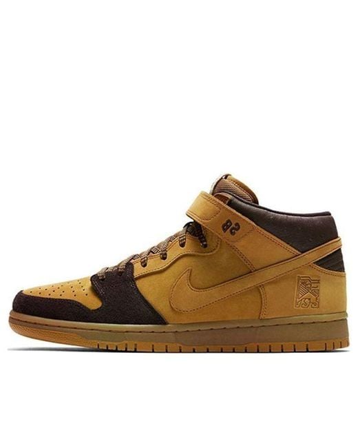 Nike Brown Sb Dunk Mid Pro 'Lewis Marnell' for men