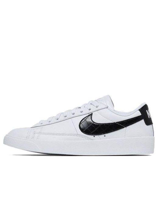 Nike White Wmns Blazer Low