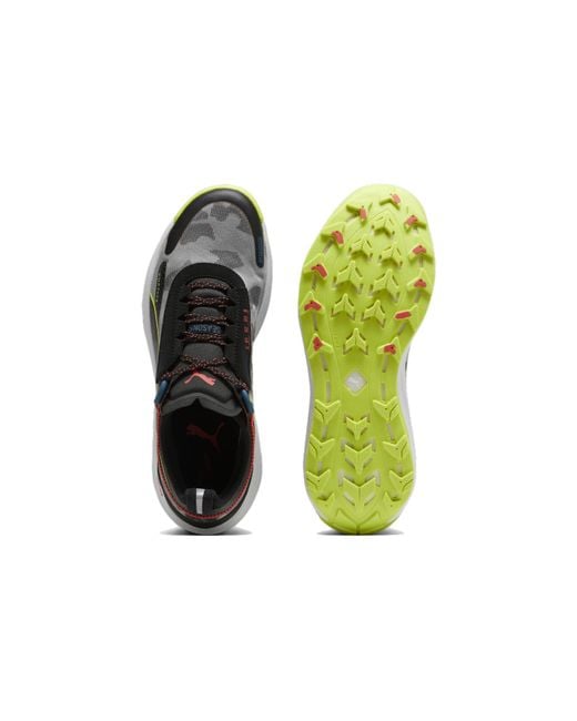 PUMA Brown Voyage Nitro 3 Trail Running Shoes for men