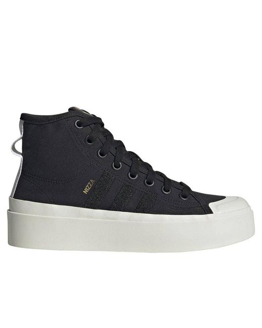Adidas Blue (Wmns) Nizza Bonega Mid Shoes
