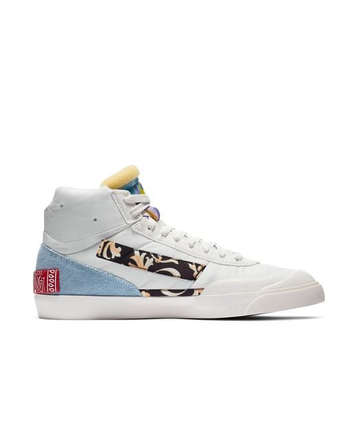 Nike White Drop-Type Mid for men
