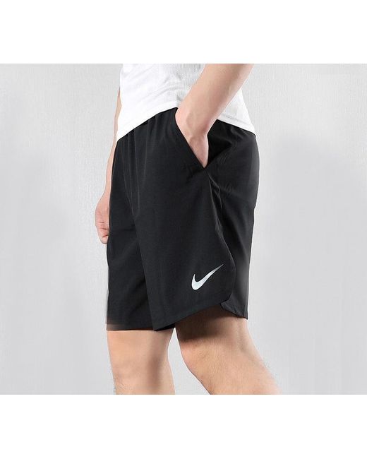 Nike Blue Flex Athleisure Casual Sports Woven Shorts for men