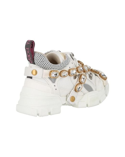 Gucci White (Wmns) Flashtrek Crystals