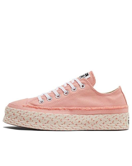 Converse Pink (Wmns) Chuck Taylor All Star Low 'Color Espadrille