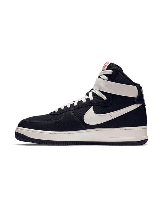 Nike Blue Air Force 1 High Retro Canvas' for men