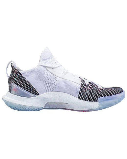 Under Armour Blue Curry 5 'Welcome Home' for men