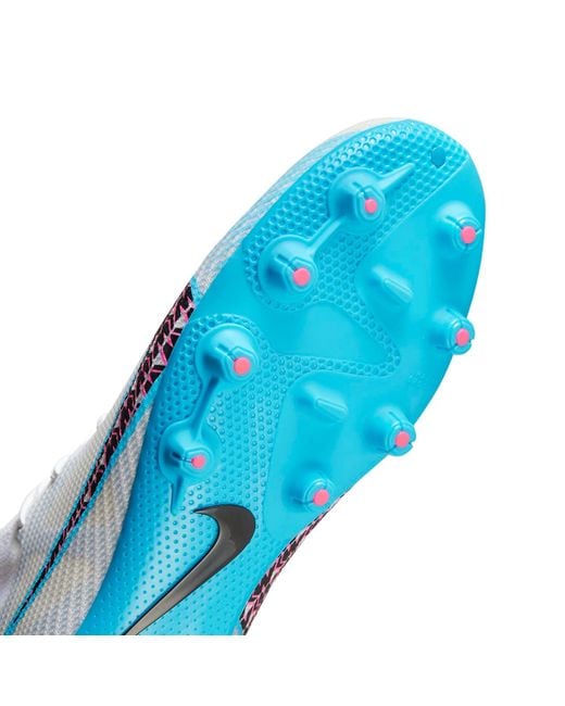 Nike Blue Air Zoom Vapor 15 Mercurial Pro Hg Hard Ground 15 for men