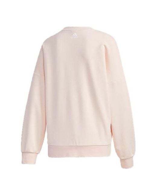 Adidas Pink (Wmns) Graphic Sweatshirt