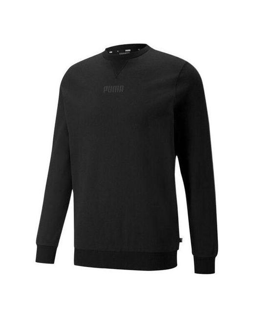 PUMA Black Long Sleeve Active Wear Sweater for men