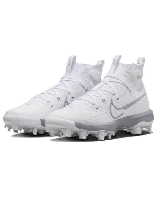 Nike White Alpha Huarache Nxt Mcs Wolf' for men