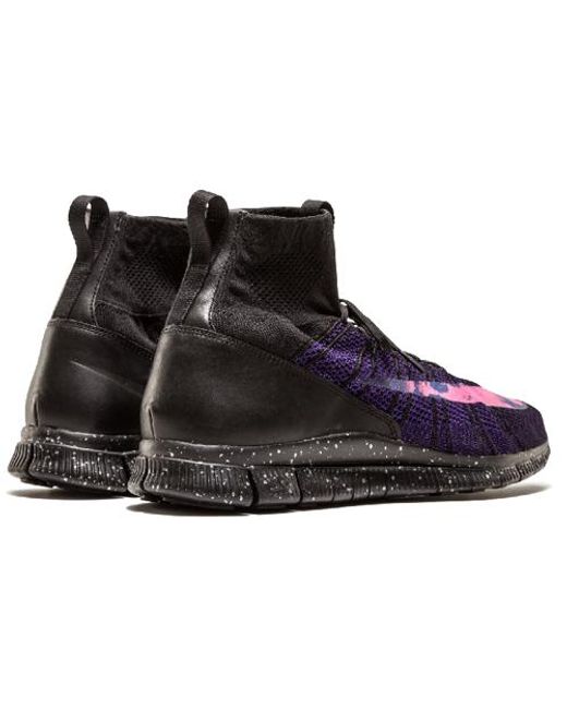 Nike Purple Free Flyknit Mercurial Cr7 'Savage Beauty' for men