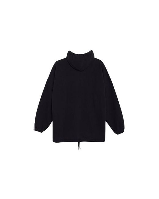 Balenciaga Blue Femme Fatale Oversized Hoodie'