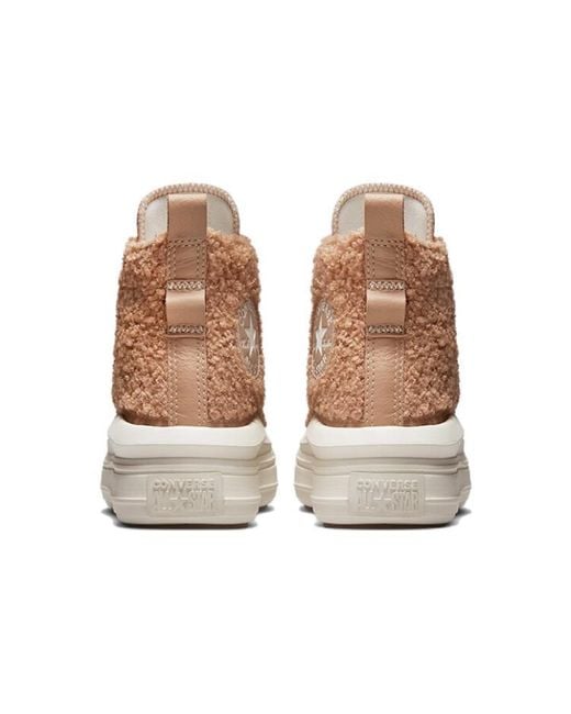 Converse Natural (Wmns) Chuck Taylor All Star Move Platform High 'Sherpa