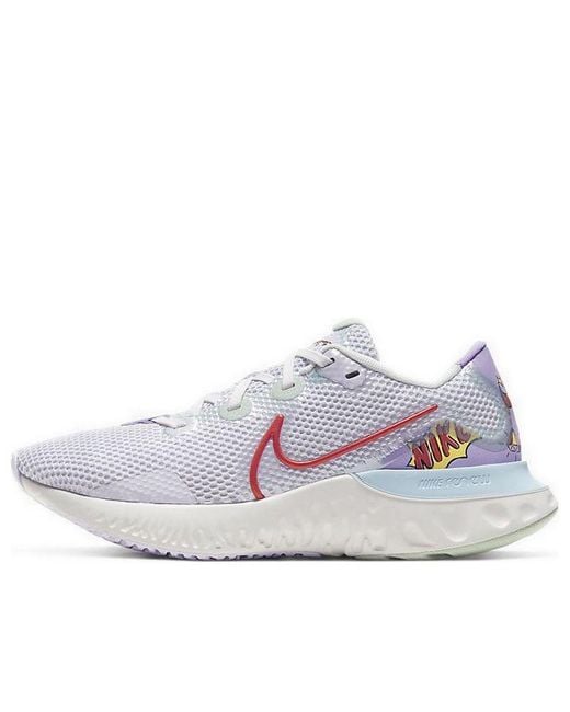 Nike White (Wmns) Renew Run 'Barely Grape'
