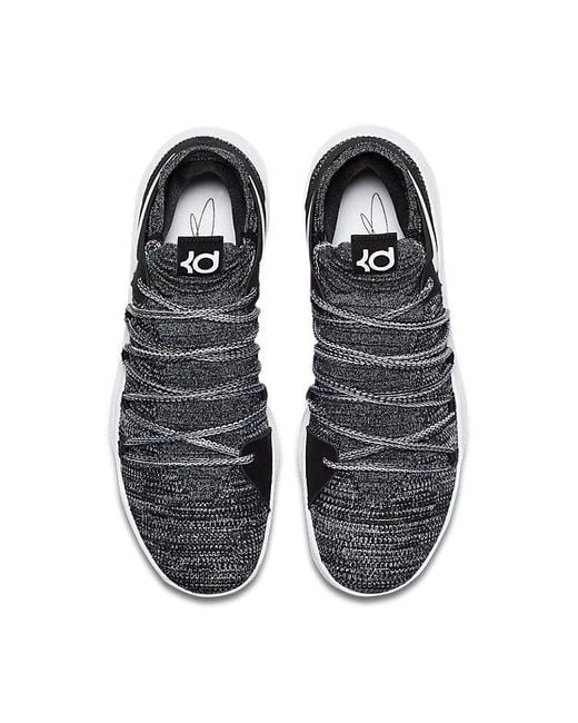 Nike Black Kd 10 'Oreo' for men