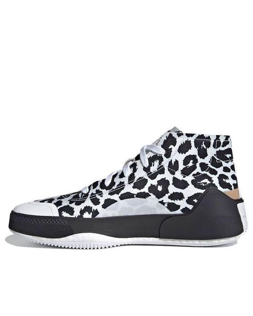 Adidas Blue (Wmns) Stella Mccartney X Treino Mid 'Leopard Print
