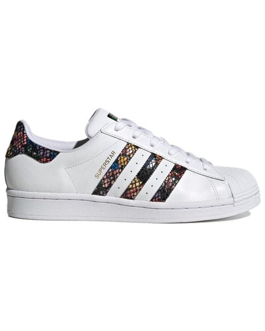 Adidas White (Wmns) Superstar 'Floral Twist Stripes'