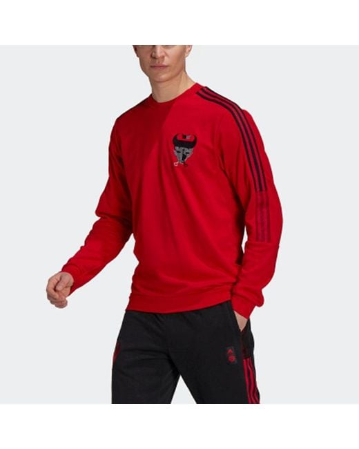 Adidas Red Fc Bayern 20/21 Chinese New Year Sweatshirt for men