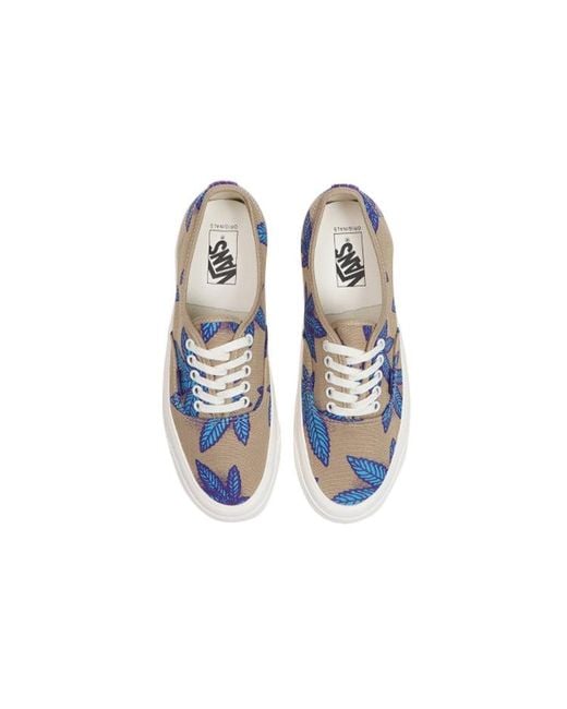 Vans Blue Og Authentic Lx 'Sweet Leaf for men